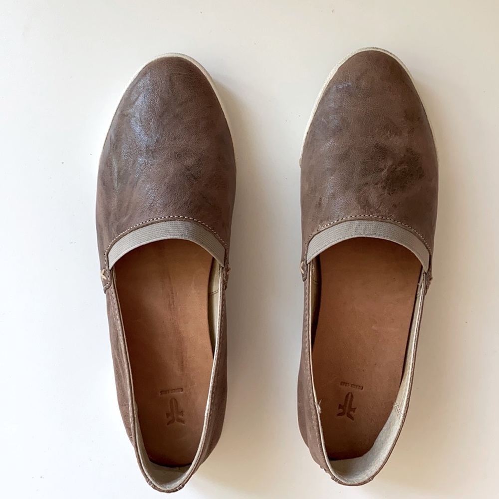 Frye leather flats